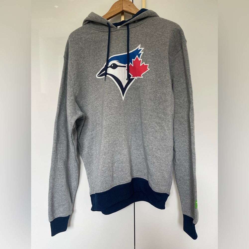 Blue Jay Gray and Navy Hoodie